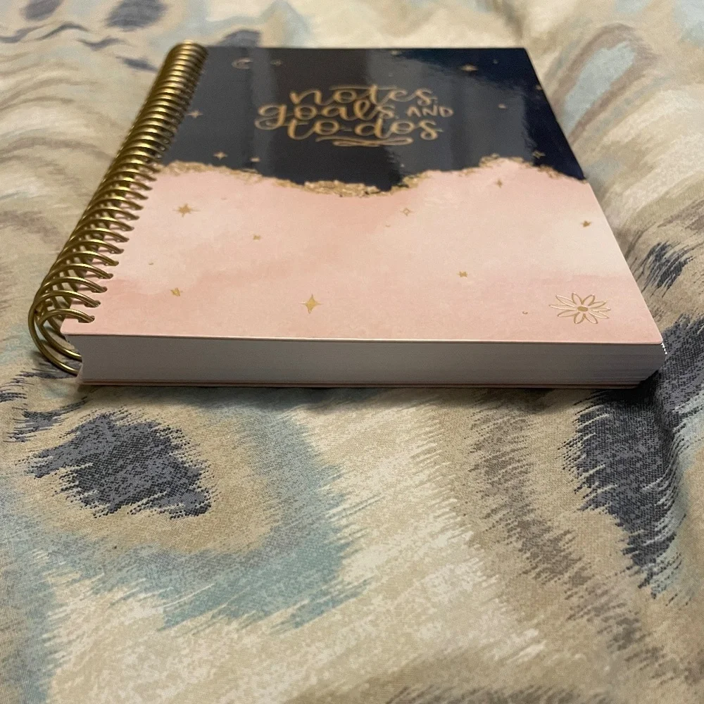 Notes, Goals, and To-Do's Spiral Bounds To Do Book - Celestial